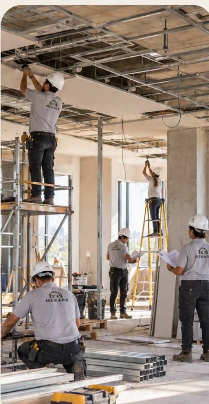 Personal de Mekark trabajando en una propiedad en Lima